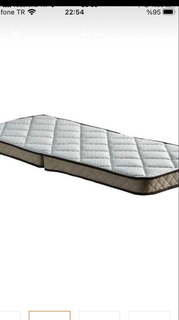 Kahverengi ve Gri Yatak Koruyucu tek kişılık sıfır - Görsel 2