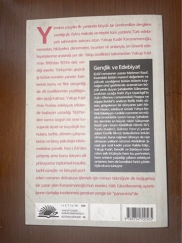 Gençlik Ve Edebiyat Hatıraları (Yakup Kadri)