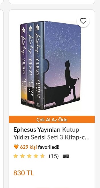  Beden Renk Kutup Yıldızı Kitap Serisi (1-2-3)