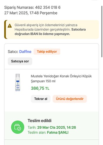 Mustela Mustela Bebek Süt Kabukları Köpük Şampuanı 150ml