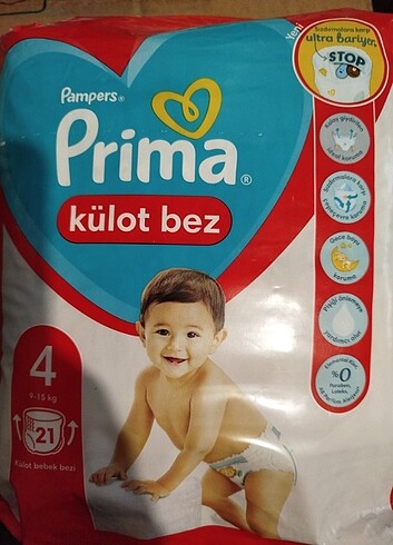 Prima 4 no 21 adet Külot Bez