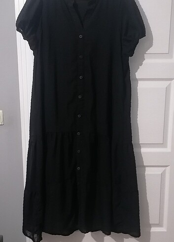 48 Beden siyah Renk Elbise 