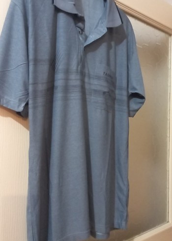 Gri Erkek Polo Tişört - Görsel 2