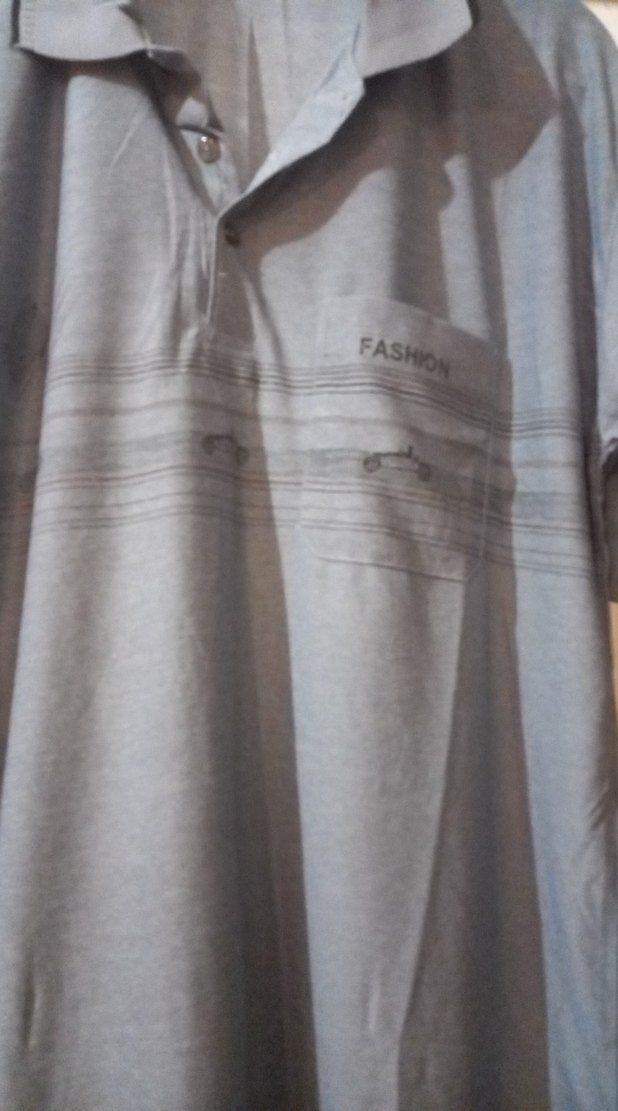 Gri Erkek Polo Tişört - Görsel 3