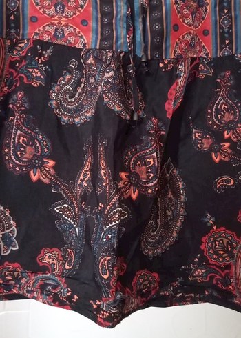 Bohem Desenli Uzun Kollu Bluz - Görsel 2