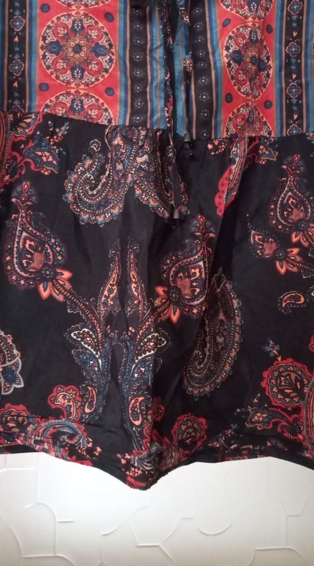 Bohem Desenli Uzun Kollu Bluz - Görsel 2