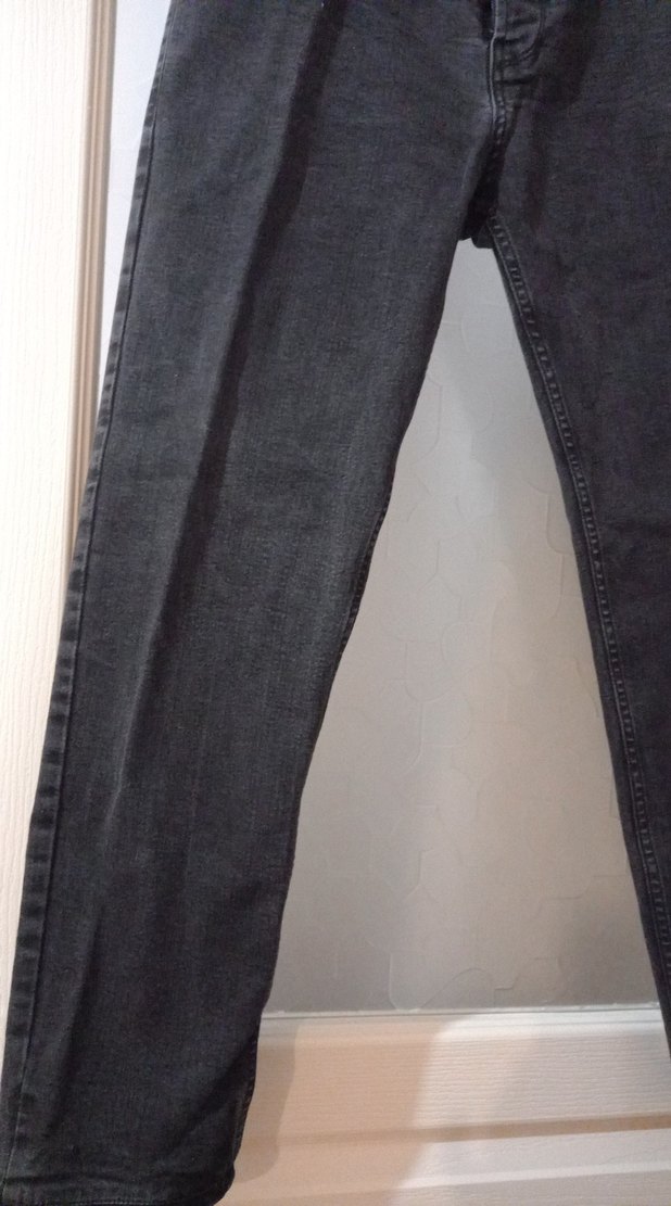 Gri Erkek Denim Pantolon - Görsel 2