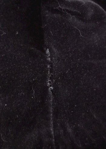 Siyah kadife elbise - Görsel 5