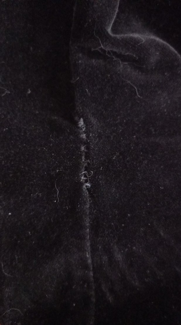 Siyah kadife elbise - Görsel 5