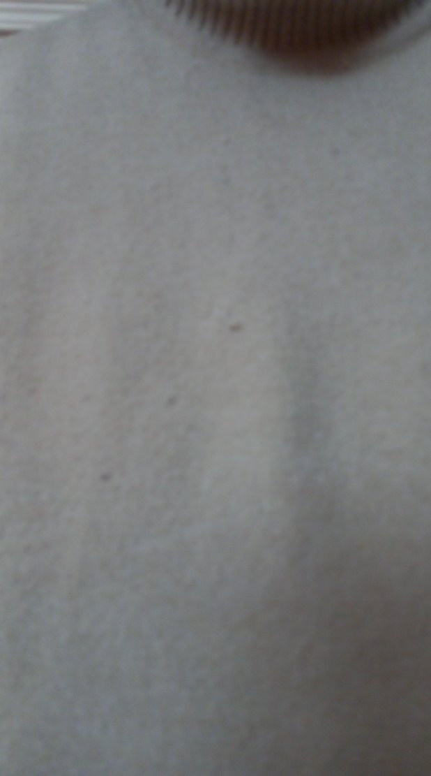 Yüksek Yakalı Kolsuz Bej Triko - Görsel 4