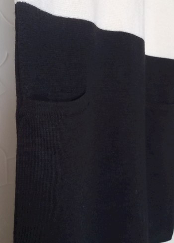 Kolsuz Mini Triko Elbise - Görsel 2