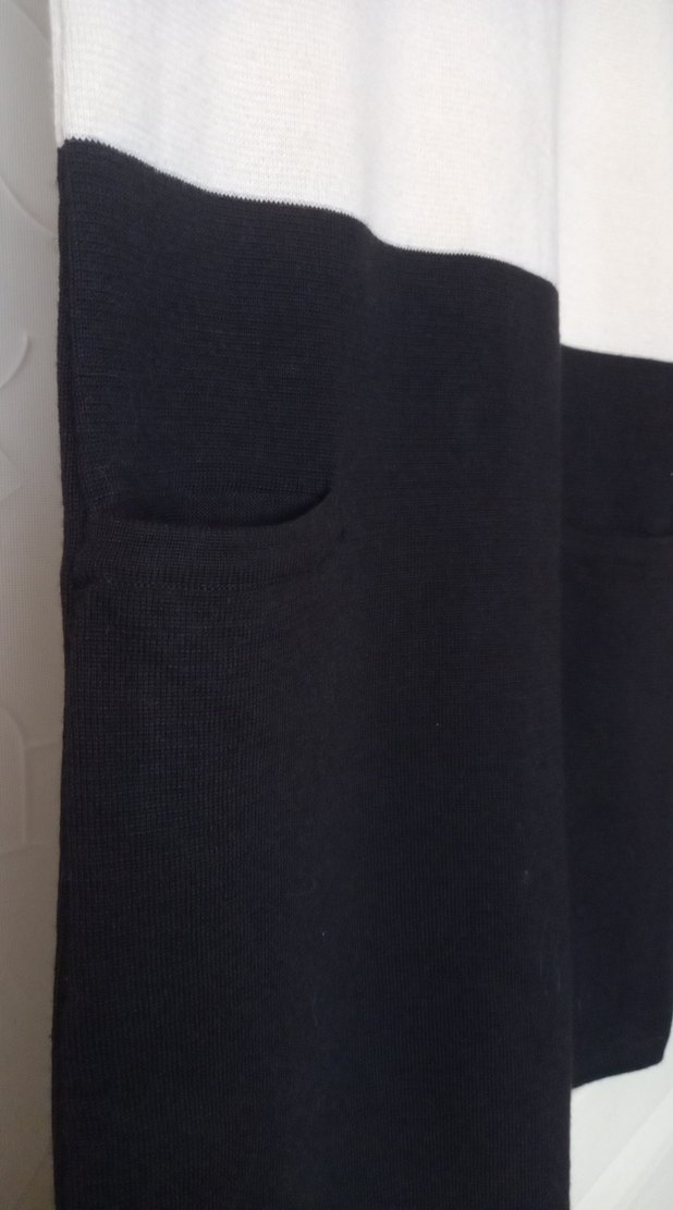 Kolsuz Mini Triko Elbise - Görsel 2