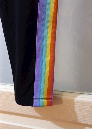 Kızlar için Çok Renkli Rahat Eşofman Altı - Görsel 3