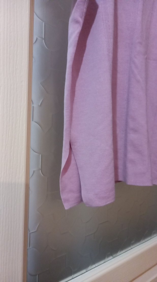 Pembe Kısa Kollu Kadın Triko - Görsel 4