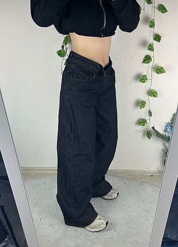 Straight WideLeg Baggy Sıfır Jean İhraç Fazlası Kot Y2K