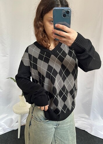 m Beden Vintage urban y2K Zara Model kazak