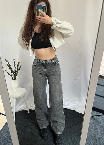 Straight WideLeg Baggy İhraç Fazlası Y2K Kot Jean
