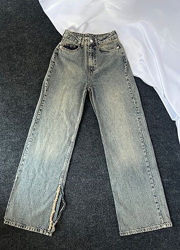Straight WideLeg Baggy İhraç Fazlası Y2K Kot Jean