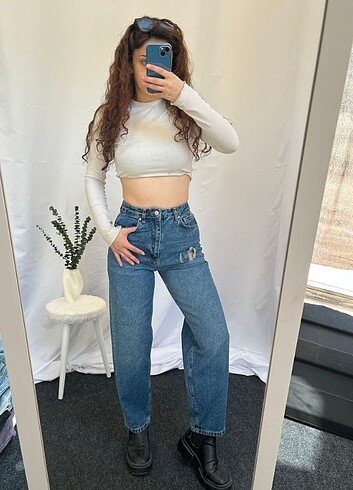 Straight WideLeg Baggy İhraç Fazlası Y2K Kot Jean