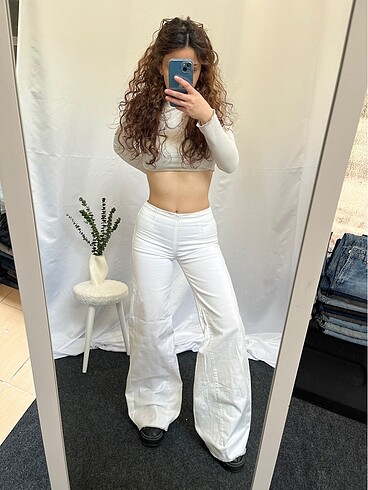 Zara Straight WideLeg Baggy İhraç Fazlası Y2K Kot Jean
