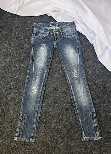 xs Beden Vintage 90's Vintage urban Zara Model Jean Pantolon