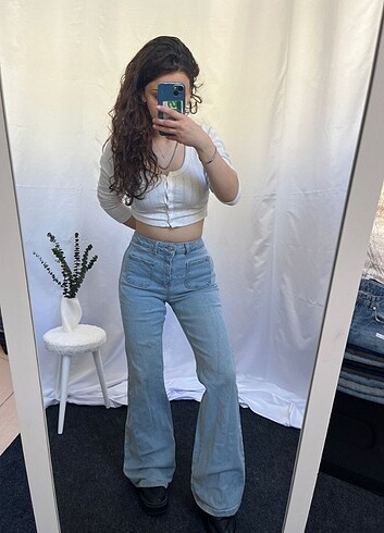Vintage 90's Vintage urban Zara Model Jean Pantolon