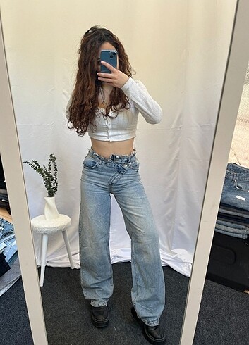 Straight WideLeg Baggy İhraç Fazlası Y2K Kot Jean