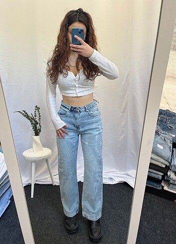 Straight WideLeg Baggy İhraç Fazlası Y2K Kot Jean