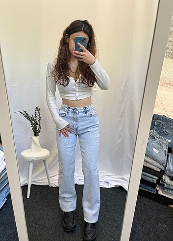 Straight WideLeg Baggy İhraç Fazlası Y2K Kot Jean