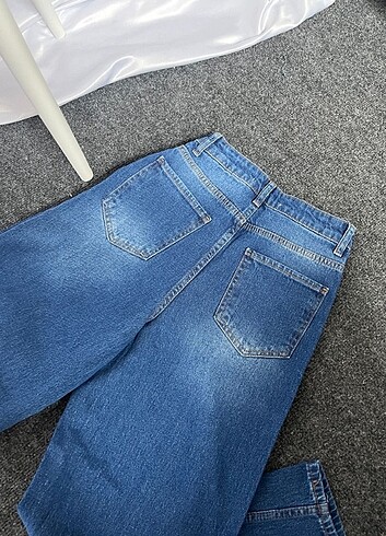 xs Beden Straight WideLeg Baggy İhraç Fazlası Y2K Kot Jean