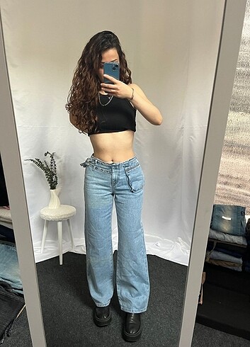 Straight WideLeg Baggy İhraç Fazlası Y2K Kot Jean