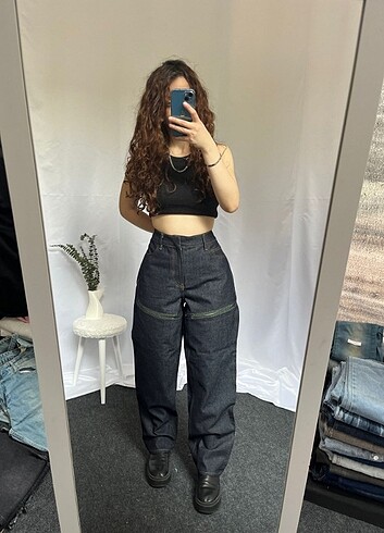 Straight WideLeg Baggy İhraç Fazlası Y2K Kot Jean