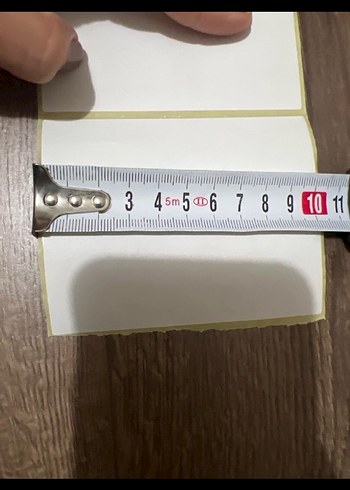 Yapışkanlı etiket bant Rulosu 8'li Set - Görsel 6