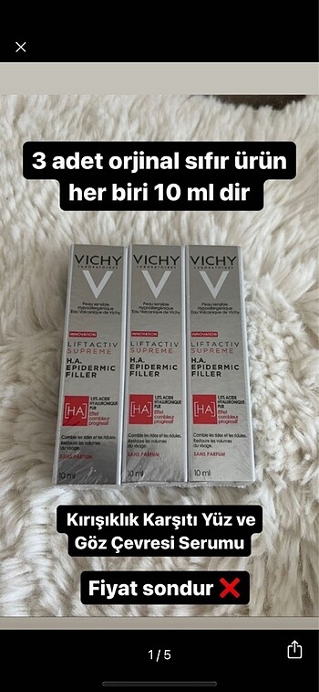 Vichy cilt serumu - Görsel 3