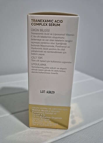VICHY Dermoskin be bright tranexamic acil complex serum