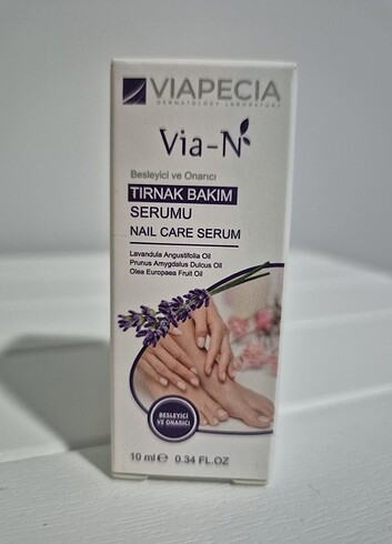 Dermavia viapecia tırnak serumu