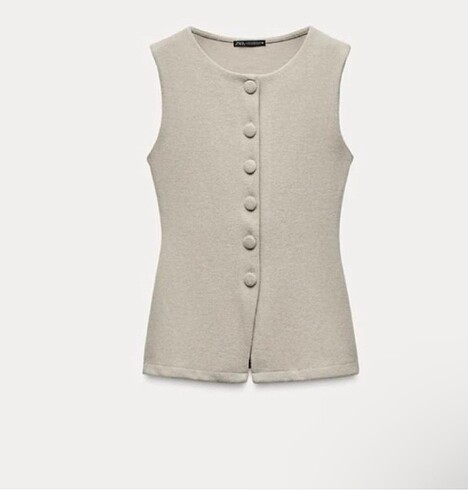 Zara Zara düğmeli bluz