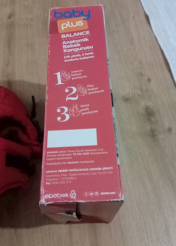 Pembe Baby Plus Bebek Taşıyıcı - Görsel 3