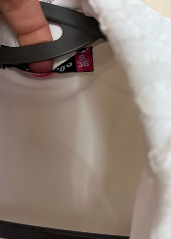 Düğmeli Beyaz Uzun Kollu Keten Gömlek - Görsel 4