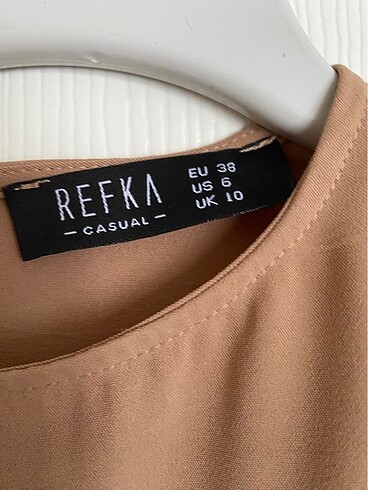Refka Tesettür Giyim Camel refka tunik