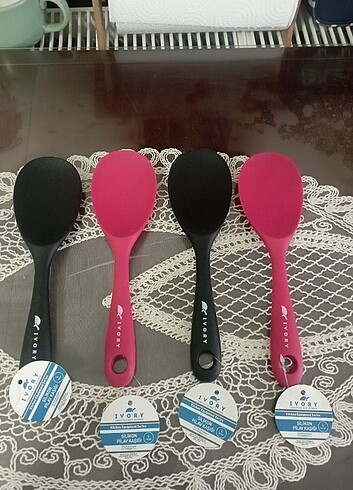 İvory silikon kaşık 