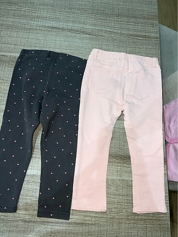 24-36 Ay Beden pembe Renk H&M kız çocuk tayt