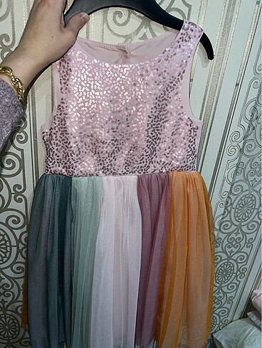 6 Yaş Beden pembe Renk H&M elbise