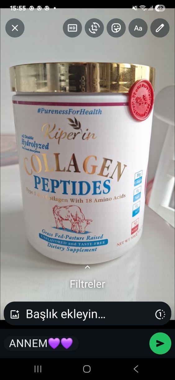 Kiper'in Mor Kolajen Tozu 240g - Görsel 4