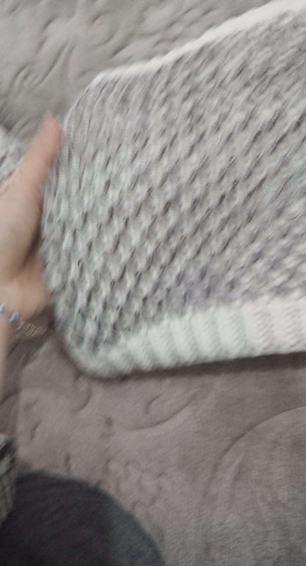 kadın yünlü boyunluk şapka ikili takım atkı şapka - Görsel 3