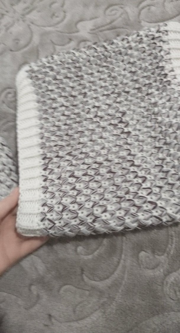 kadın yünlü boyunluk şapka ikili takım atkı şapka - Görsel 4