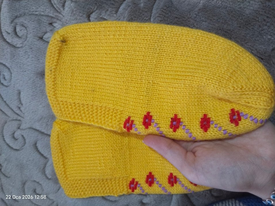 kadın el emeği patik çeyiz - Görsel 3