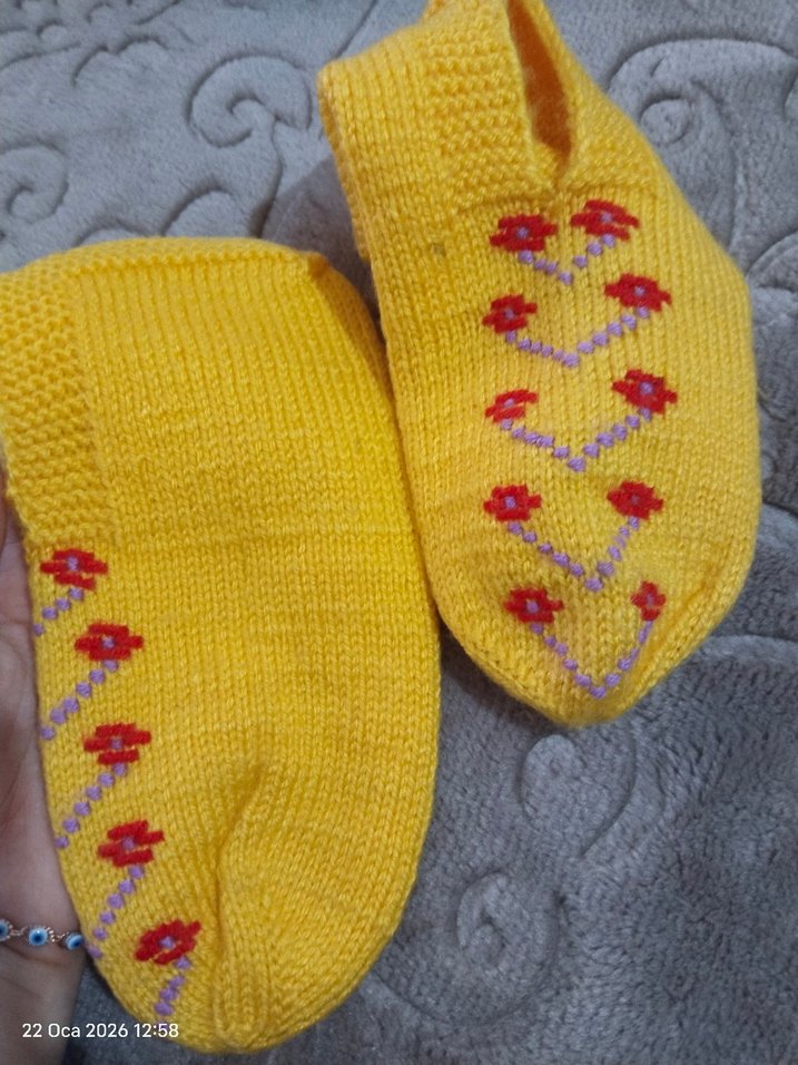 kadın el emeği patik çeyiz - Görsel 2