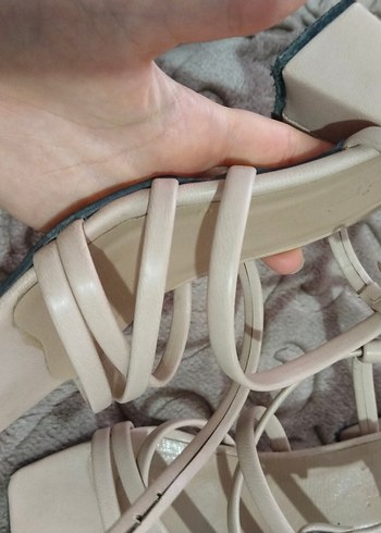 kadın topuklu ayakkabı, sandalet topuklu ayakkabı - Görsel 3