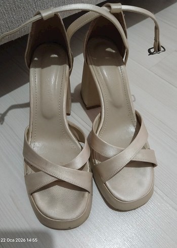 topuklu ayakkabı yüksek topuk, gelin ayakkabısı - Görsel 4